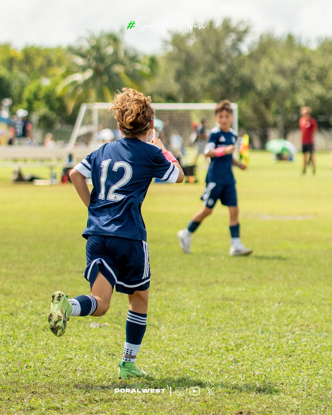 Youth soccer training with Doral West near Sweetwater