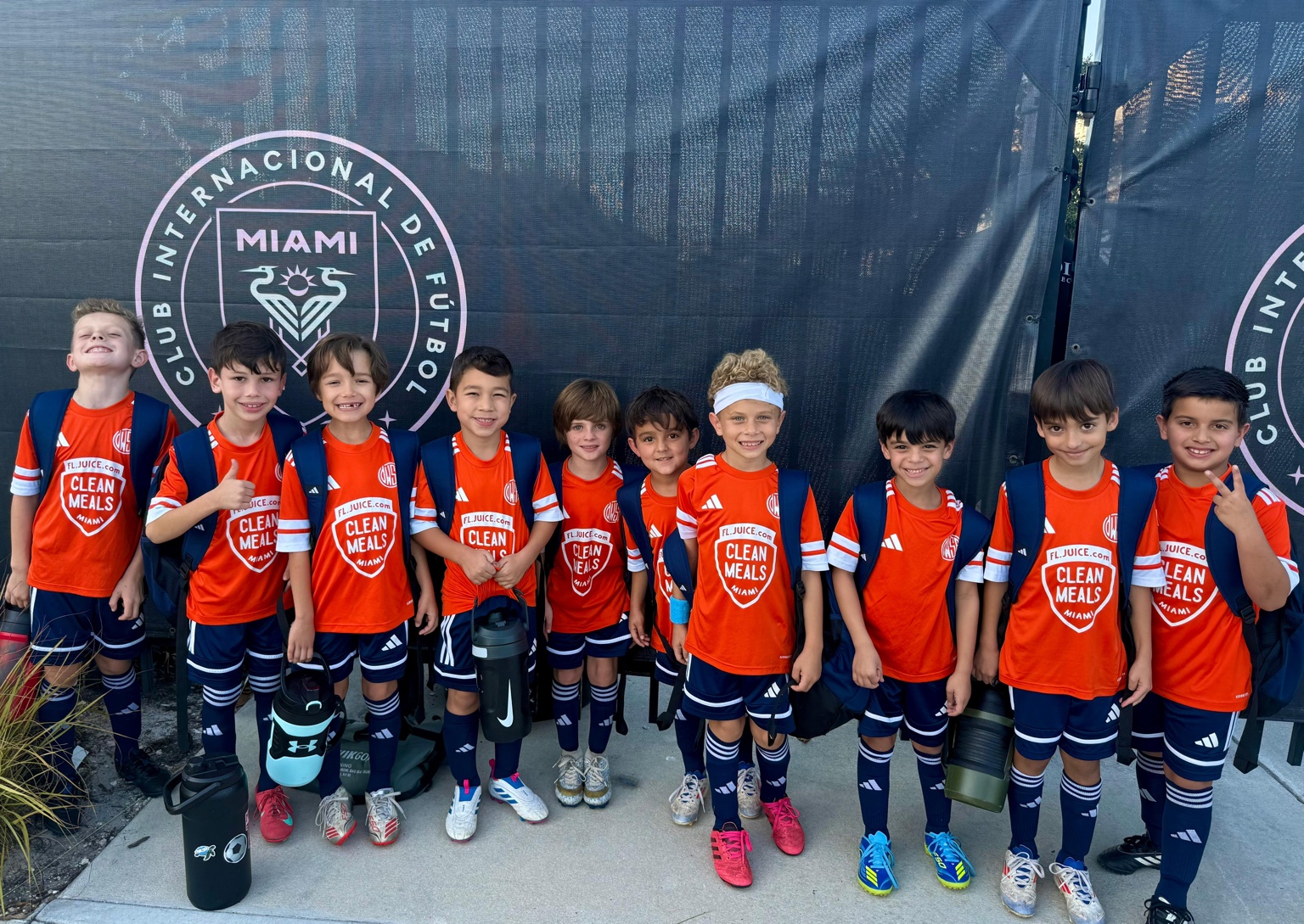 Doral West young players representing their community